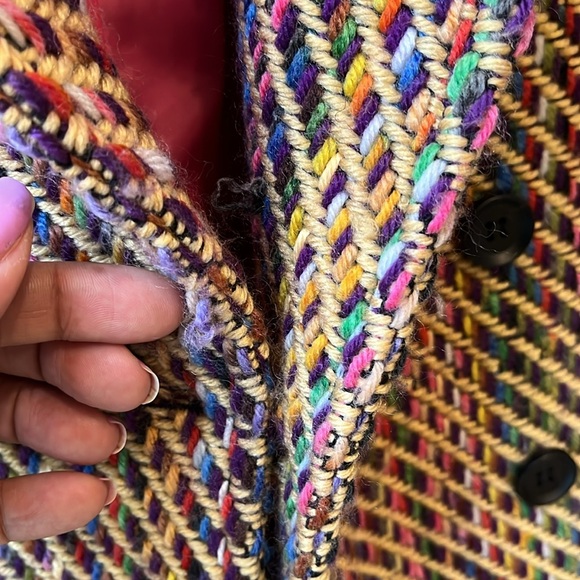 Nichole Lynel tweed coat size Large - Picture 17 of 17